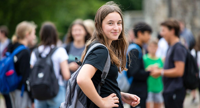 Schülerin in Ennis während eines LISA! Englisch-Sprachaufenthalts für Schüler in Irland
