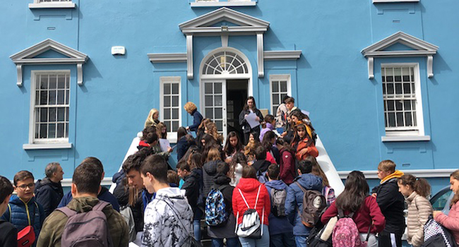 Stadtzentrum von Ennis während eines LISA! Englisch-Sprachaufenthalts für Schüler in Irland
