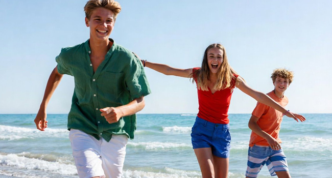 Italienisch Sprachreise Lignano mit LISA! – Strand, Freizeit und Sprachabenteuer am Meer erleben Jugendliche geniessen Strand und Meer während einer LISA! Sprachreise nach Lignano und lernen Italienisch in sommerlicher Atmosphäre
