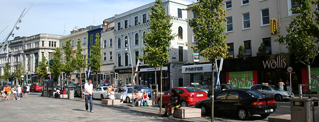 LISA-Sprachreisen-Erwachsene-Englisch-Irland-Cork-Stadt-Boulevard-Einkaufen