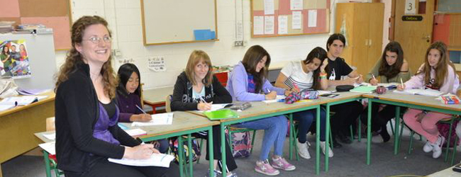 Unterricht mit mehreren Schülern an der LISA! Sprachschule in Kilkenny